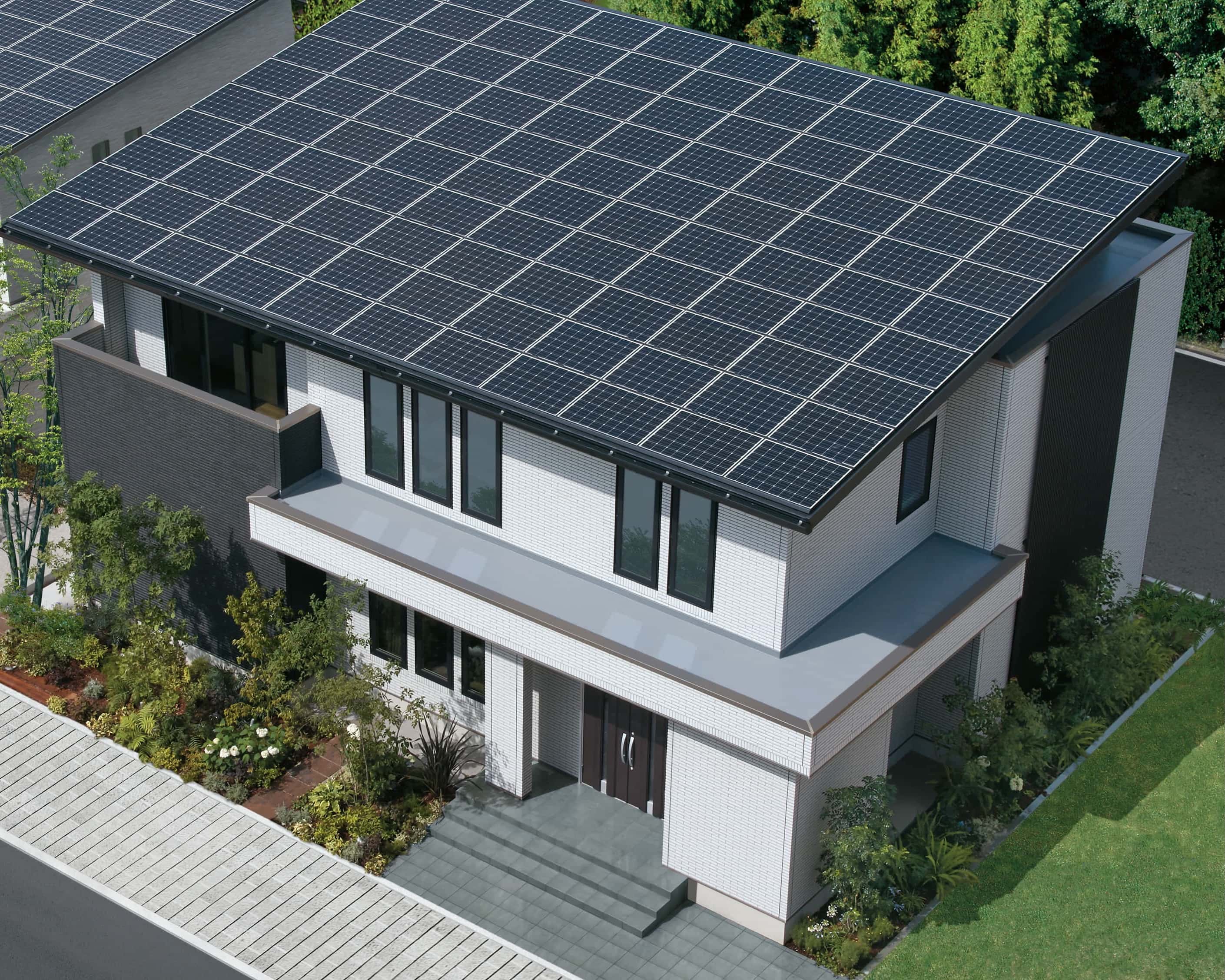 大容量太陽光発電+蓄電池システム